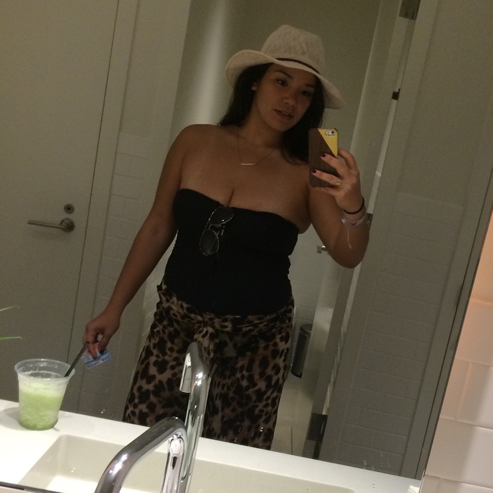 Sheer Leopard print lounge Pant